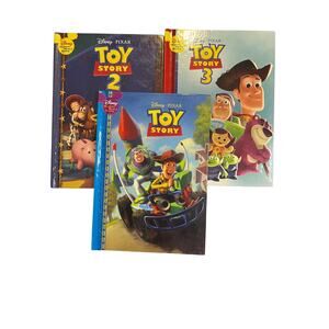 Disney Pixar Toy Story Book Lot Early Moments Set of 3